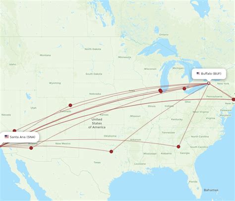 $222 Cheap Flights from Orange County (SNA) to Buffalo (BUF)